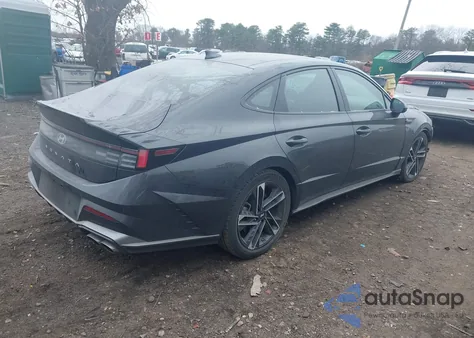 2024 Hyundai Sonata N Line из США, поврежденный, VIN KMHL54JC1RA401493